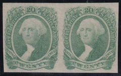 US Confederate States of America #13a Mint NH VF Pristine OG NH Pair PFCert est SMQ $250