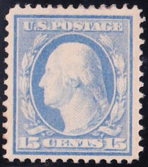 US George Washington and Ben Franklin #382 LH VF Cat Valuie $225