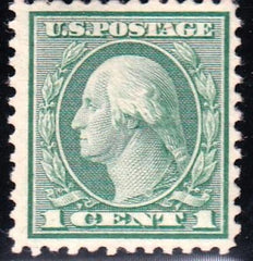 US George Washington and Ben Franklin #545 Mint NH Fine + Pristine - Scarce!  Cat Value $550