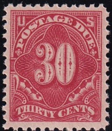 US Postage Dues #J66 MINT VF+ Nice Margins - Pristine Cat Value  $220