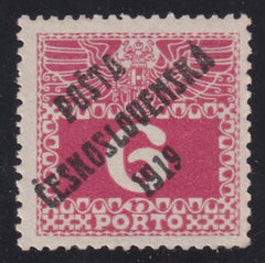 Czechoslovakia #B42 MINT F - VF Signed Cat Value  $10.50