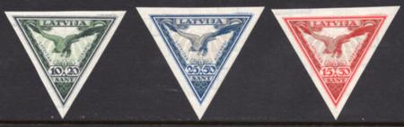 Latvia #CB6a-8a MINT XF  Cat Value  $75