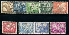 Germany #B49-57 USED F -VF Mixed Perfs - nice set Cat Value  $287