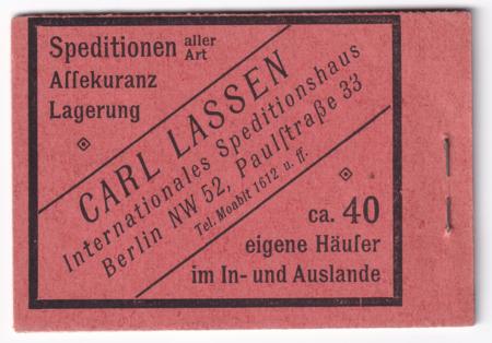 Germany MI #MH15 NH VF All interleaving etc.  Cat Value  $650