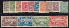 German Area - Schleswig #1-14 MINT NH F -VF  1-14 Cat Value  $55