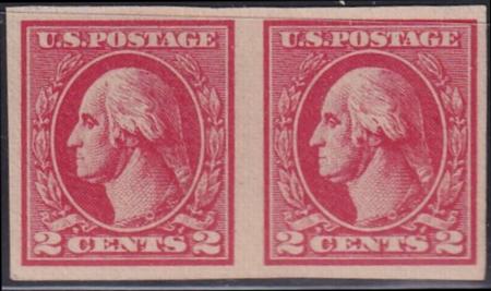 US Washington - Franklin #534B MINT VF LH 2004 PSER and 2023 PF certs Fresh 5000 or left stamp 2700, Right stamp 2300 Cat Value  $5250