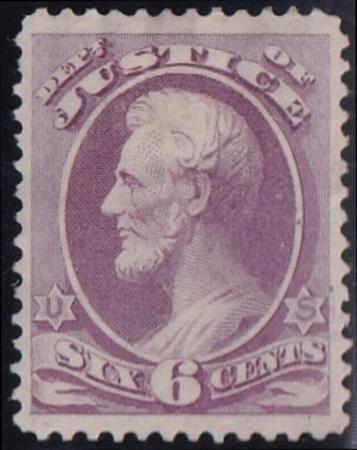 US Officials #O28 MINT Hinged VF - XF H Weiss cert