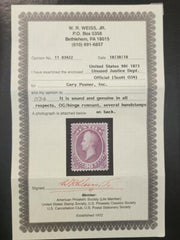 US Officials #O34 MINT F+ Hinge Remnant otherwise Fresh
