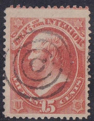 US Officials #O102 USED F - VF Large Margins