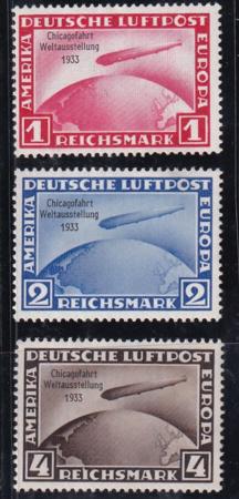 Germany #C43-45 MINT F - VF LH Cat Value  $900