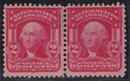 US Bureau and Regular Issues #319Fj MINT LH F - VF Carmine Rose Type II Cat Value  $200