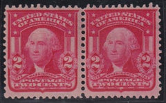 US Bureau and Regular Issues #319Fj MINT LH F - VF Carmine Rose Type II Cat Value  $200