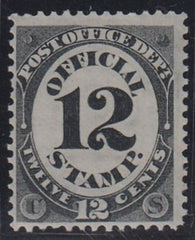 US Officials #O52 MINT F - VF Fresh OG Cat Value  $120