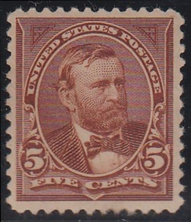 US Bureau and Regular Issues #255 MINT  LH  VF - XF  Cat Value  $150