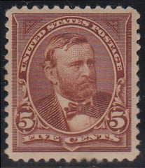 US Bureau and Regular Issues #255 MINT  LH  VF - XF  Cat Value  $150