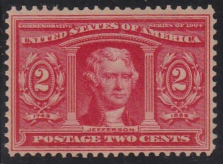 US Early Commemoratives #324 MINT  NH F - VF Cat Value  $60