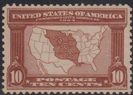 US Early Commemoratives #327 MINT NH XF-SUP-95 Dual Certs:  Cat Value  $2250