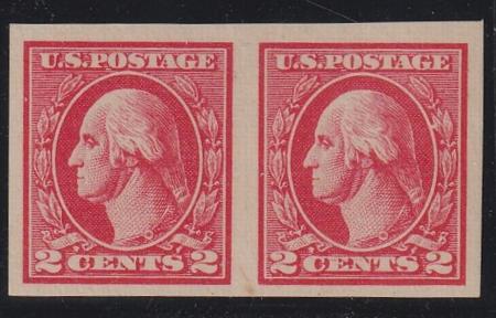 US Washington - Franklin #533 MINT NH VF - XF Pair Type 5 pristine Cat Value  $430