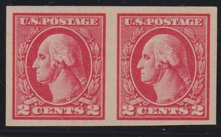 US Washington - Franklin #533 MINT LH VF - XF Pair type V   Cat Value  $260