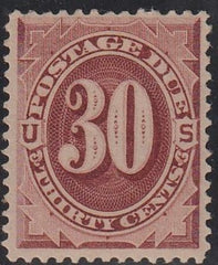 US Postage Dues #J20 MINT H  F - VF  Cat Value  $225