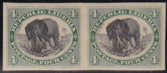 Liberia #35Var MINT HINGED imperf pr. Ex lager loef