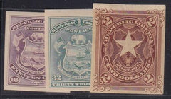 Liberia #36, 41, 43, 46, 48 MINT HINGED imperf values from set - scarce
