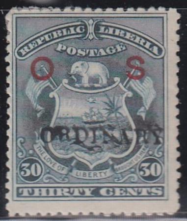 Liberia #77 MINT HINGED  Cat Value  $42.50