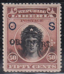 Liberia #78 MINT HINGED  Cat Value  $100