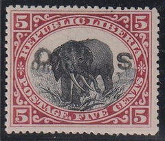 Liberia #84 MINT HINGED signed twice Cat Value  $200