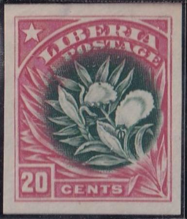 Liberia #120b MINT HINGED imperf