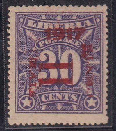 Liberia #161 MINT   Hinged Cat Value  $90