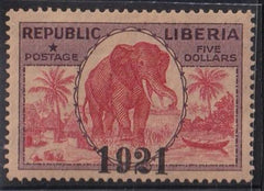 Liberia #208 MINT HINGED High value   Cat Value  $60