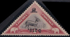 Liberia #294, 295 Mint NH one signed Stolow each Cat Value  $22