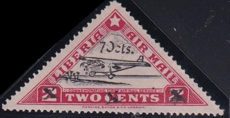 Liberia #C48b MINT LH PF Cert Cat Value $70