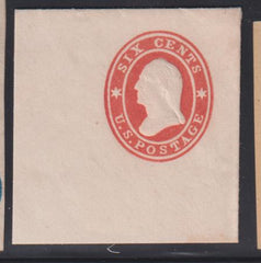 US Postal Stationery and Cut Squares #U30 MINT  XF - SUP FC 41x43 mm Cat Value: $1800