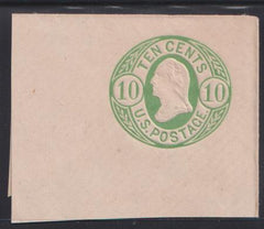 US Postal Stationery and Cut Squares #U40 MINT  SUP FC 55x46 mm Cat Value: $40