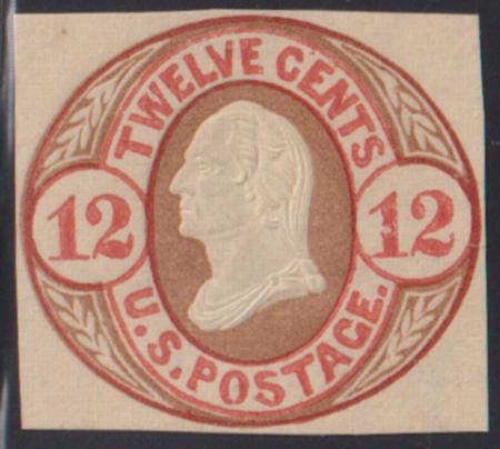 US Postal Stationery and Cut Squares #U42 MINT  AVE - F Close but clear Cat Value: $180