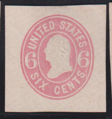 US Postal Stationery and Cut Squares #U62 MINT  VF FC Cat Value: $75