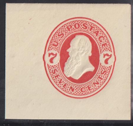 US Postal Stationery and Cut Squares #U88 MINT  SUP FC Cat Value: $55