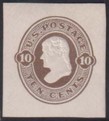 US Postal Stationery and Cut Squares #U91 MINT  F - VF  Cat Value: $82.50