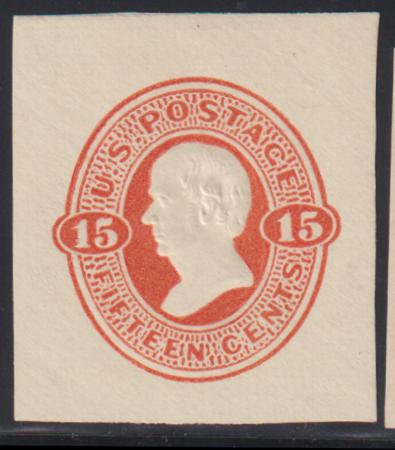 US Postal Stationery and Cut Squares #U97 MINT  F - VF PFC 34x38 mm Cat Value: $160