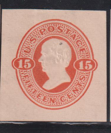 US Postal Stationery and Cut Squares #U98 MINT  VF  Cat Value: $275