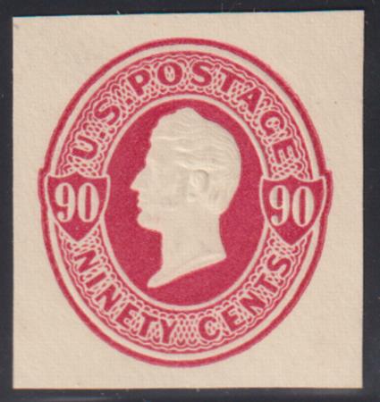 US Postal Stationery and Cut Squares #U106 MINT  F  Cat Value: $350