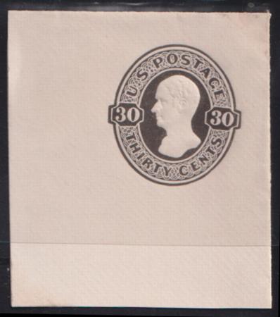 US Postal Stationery and Cut Squares #U204 MINT  SUP 52x59 mm Cat Value: $55