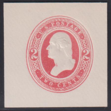 US Postal Stationery and Cut Squares #U240 MINT  SUP 40x40 mm Cat Value: $90