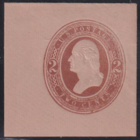 US Postal Stationery and Cut Squares #U276 MINT  XF FC,  Cat Value: $700+