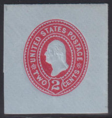 US Postal Stationery and Cut Squares #U361 MINT  XF FC Cat Value: $55