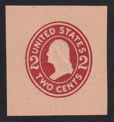 US Postal Stationery and Cut Squares #U408a MINT  XF - SUP Die 2 Cat Value: $275