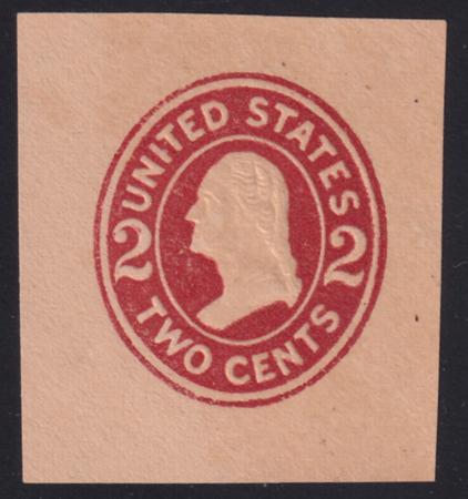 US Postal Stationery and Cut Squares #U408a MINT  XF - SUP Die 2 Distinct Die Characteristics Cat Value: $275