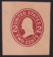 US Postal Stationery and Cut Squares #U408a MINT  XF - SUP Die 2 Distinct Die Characteristics Cat Value: $275